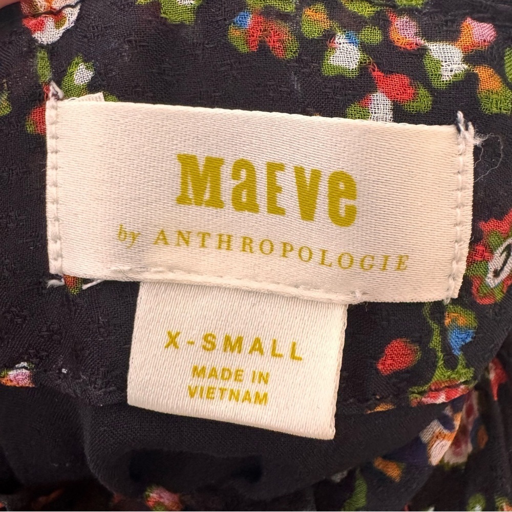 Anthropologie Maeve Katrina Patchwork Halter Maxi Dress Size Extra Small - Picture 14 of 16